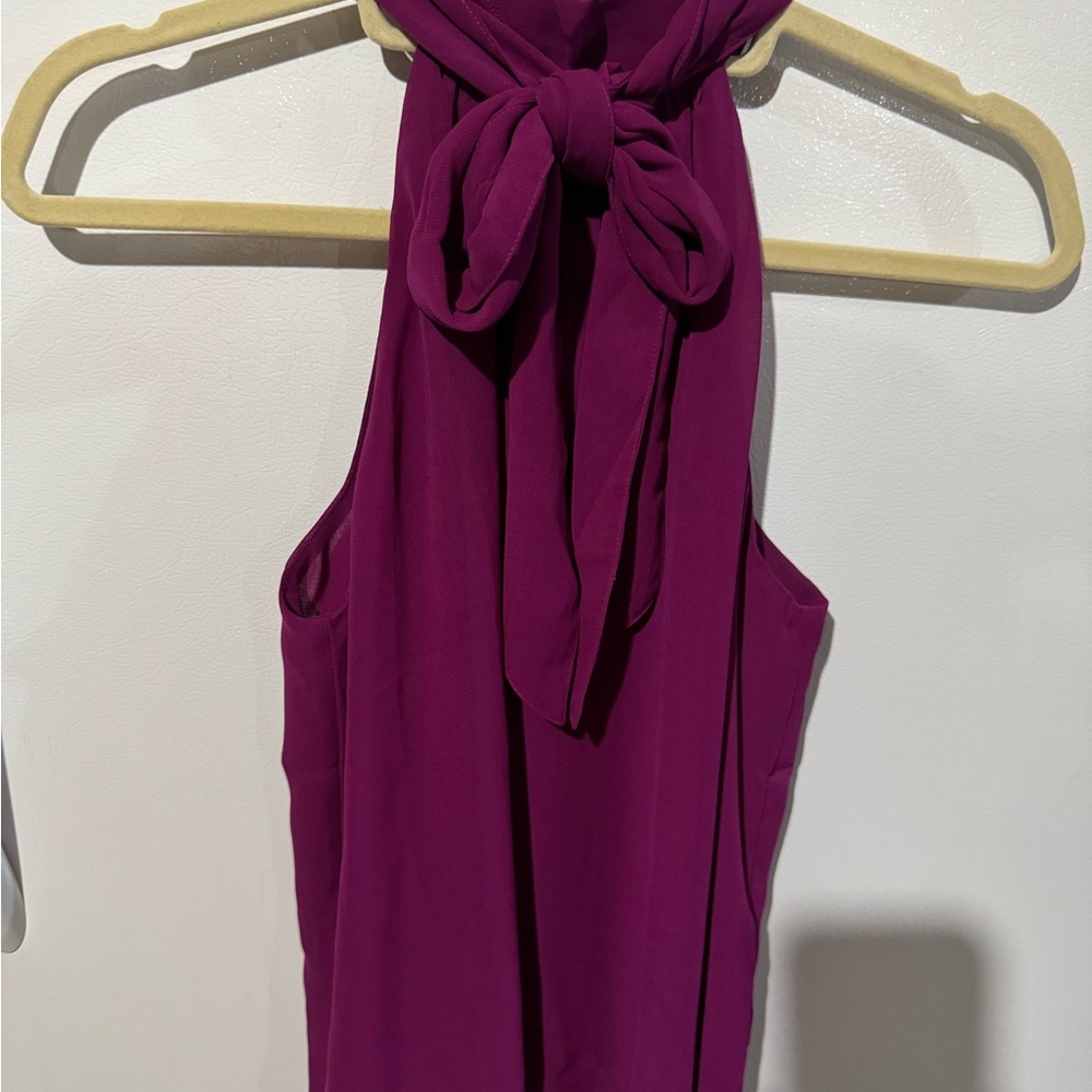 Express Fuchsia Halter Top
